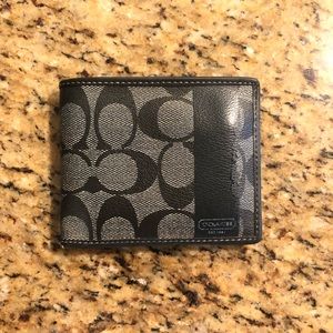Authentic Men’s Coach Bifold Wallet
